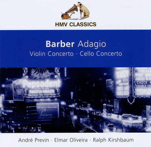descargar álbum Samuel Barber - HMV Classics Barber Adagio