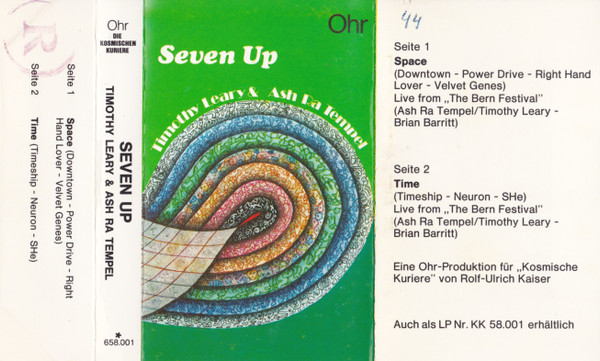 Timothy Leary & Ash Ra Tempel – Seven Up (1973, Vinyl) - Discogs