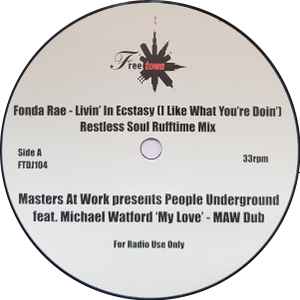 Fonda Rae - Living In Ecstasy / My Love album cover