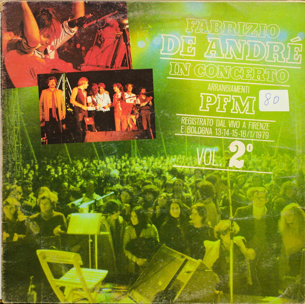 Fabrizio De Andre' – In Concerto Vol. 2 (1980