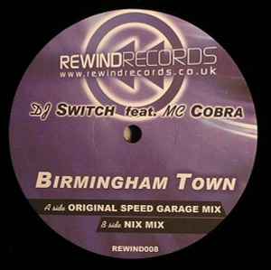 DJ Switch (2) - Birmingham Town album cover
