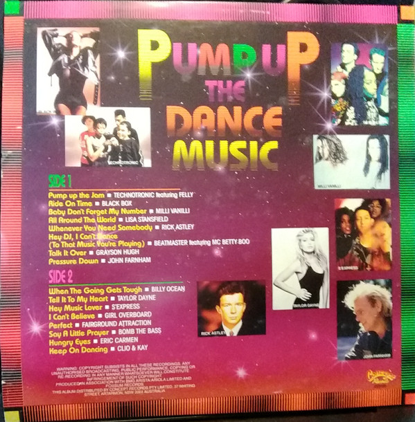 télécharger l'album Various - Pump Up The Dance Music