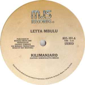 Letta Mbulu - Kilimanjaro album cover