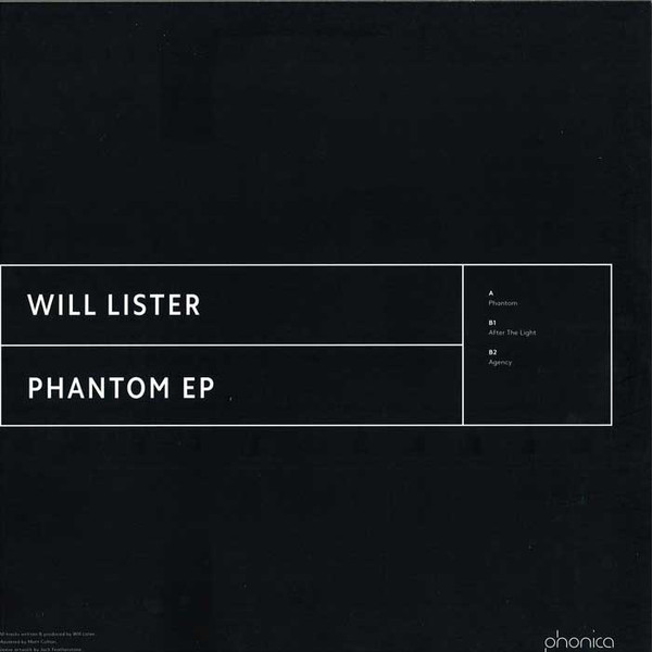 Will Lister - Phantom EP | Phonica Records (PHONICA016) - 2