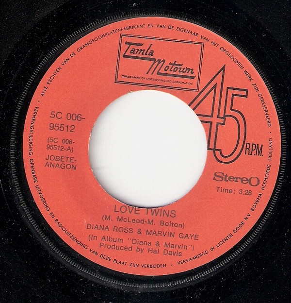 Album herunterladen Diana Ross & Marvin Gaye - Love Twins Just Say Just Say