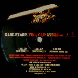 Gang Starr – Full Clip / Dwyck (Vinyl) - Discogs