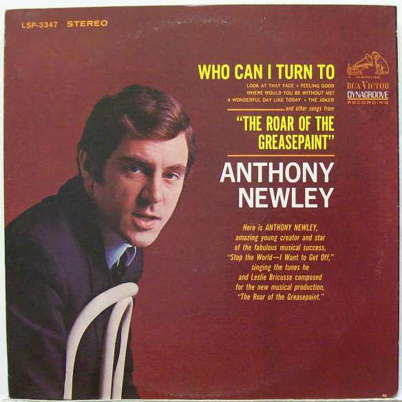 Anthony Newley – Who Can I Turn To And Other Songs From The Roar Of ...