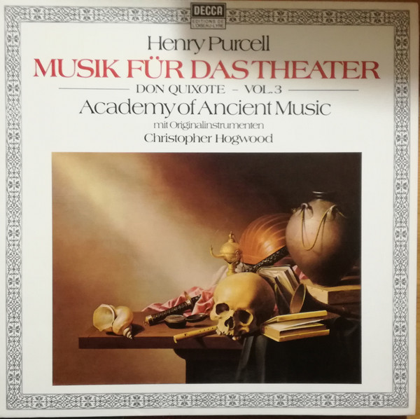 Purcell - The Academy Of Ancient Music – Theatre Music Vol. III