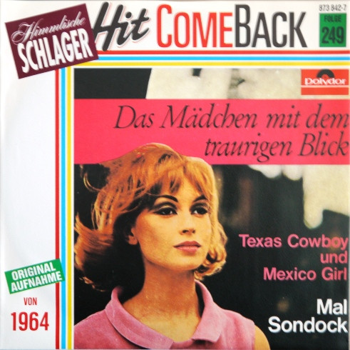 baixar álbum Mal Sondock - Das Mädchen Mit Dem Traurigen Blick