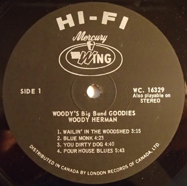 baixar álbum Woody Herman - Woodys Big Band Goodies