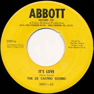 The De Castro Sisters - It's Love / Teach Me Tonight