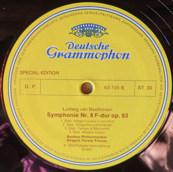 Album herunterladen Ludwig van Beethoven, Berliner Philharmoniker - Symphonie Nr 8 F dur Nr 9 d moll
