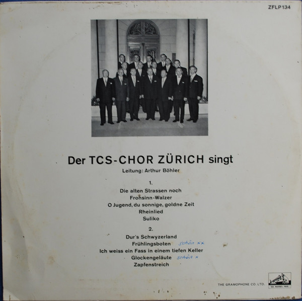 ladda ner album Der TCSChor Zürich - Die Alten Strassen Noch