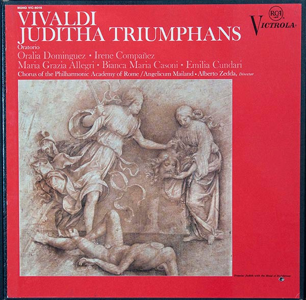 Antonio Vivaldi – Juditha Triumphans (Vinyl) - Discogs