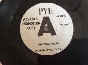 Norman Vaughan - The Organ Man album cover
