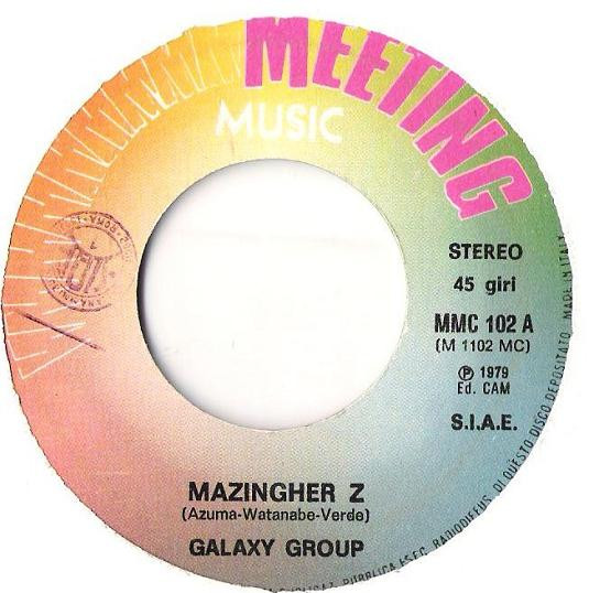 Galaxy Group – Mazinga Z (1979, Vinyl) - Discogs