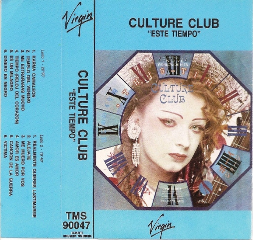 Culture Club – Este Tiempo (1987, Cassette) - Discogs