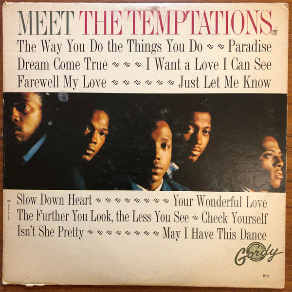 The Temptations – Meet The Temptations (1964, Vinyl) - Discogs