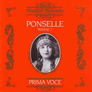 Rosa Ponselle - Ponselle: Volume 2 album cover