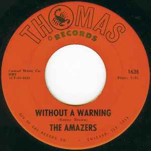 The Amazers - Without A Warning / It's You For Me album cover