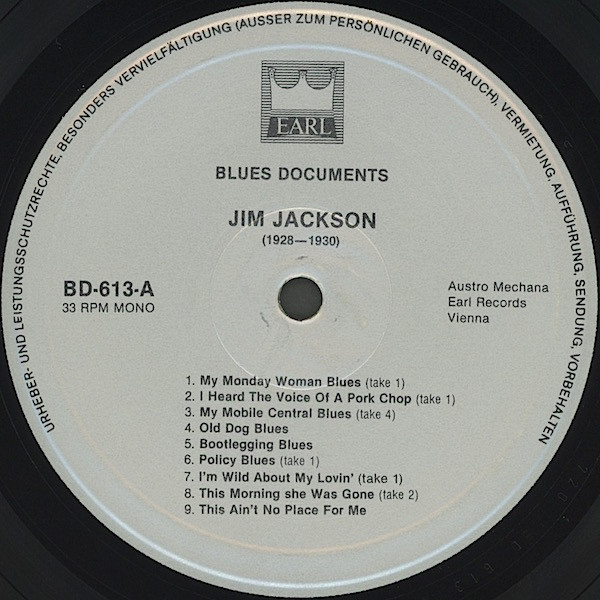 baixar álbum Jim Jackson - The Best Of Jim Jackson 1928 1930