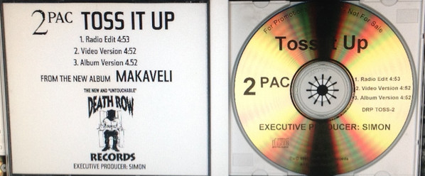 Makaveli – Toss It Up (1996, Vinyl) - Discogs