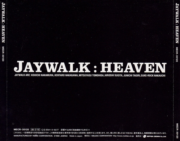 lataa albumi Jaywalk - Heaven