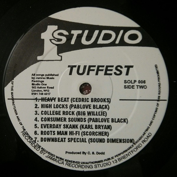 Tuffest (Black Print, Vinyl) - Discogs