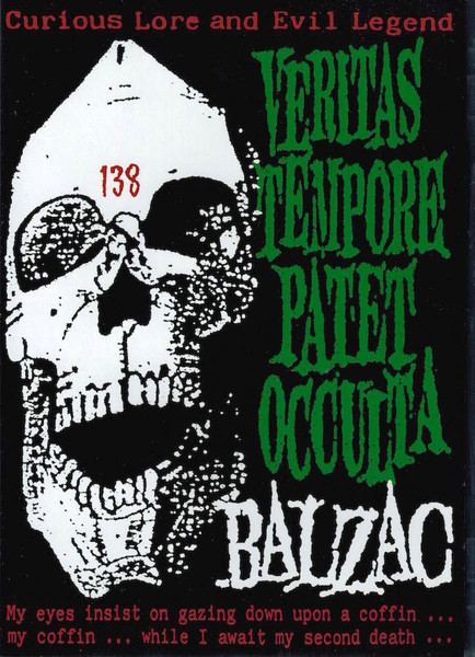 Balzac – The 3rd Season Of Atom Age Vampire Number-03 Veritas Tempore  Patet Occulta (2012