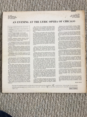 télécharger l'album Renata Tebaldi, Giulietta Simionato, Ettore Bastianini, Orchestra Of The Lyric Opera Of Chicago, Georg Solti - An Evening At The Lyric Opera Of Chicago