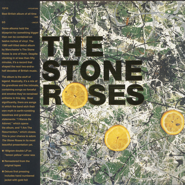 The Stone Roses – The Stone Roses (2015, Yellow, 180 Gram, Vinyl
