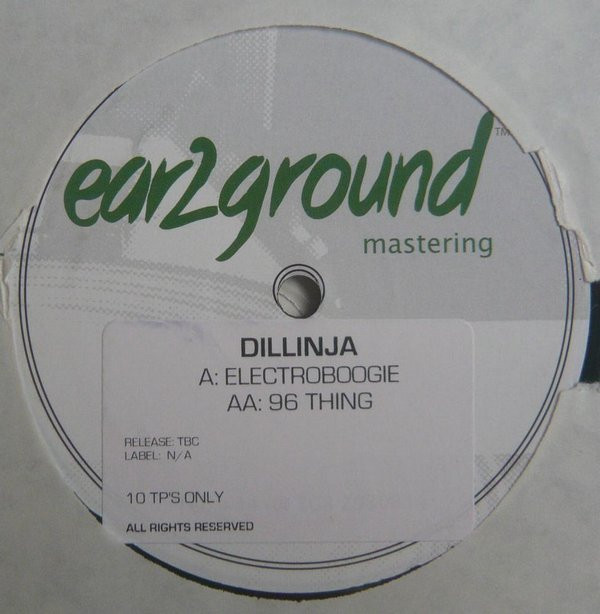 lataa albumi Dillinja - Electroboogie 96 Thing
