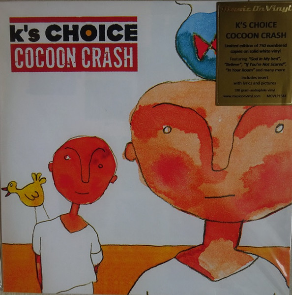 K s Choice Cocoon Crash 2022 Solid White 180gram Vinyl