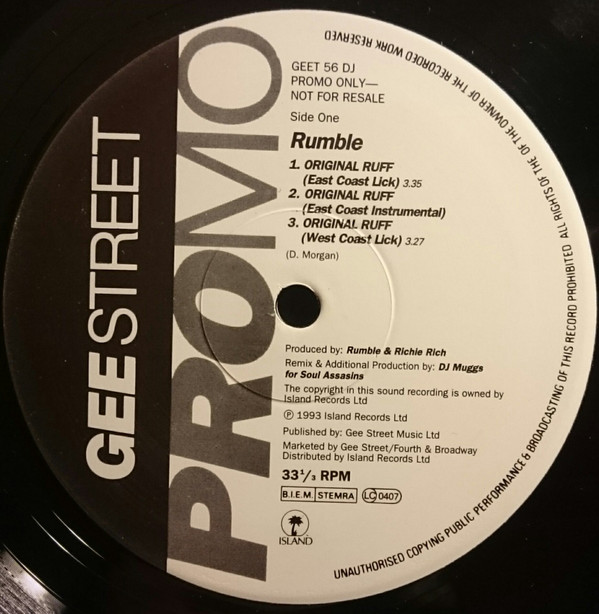 ladda ner album Rumble - Take Me Original Ruff