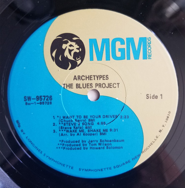 The Blues Project - Archetypes | MGM Records (SW-95726) - 3