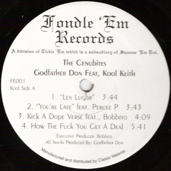 The Cenubites, Godfather Don Feat, Kool Keith – The Cenubites 
