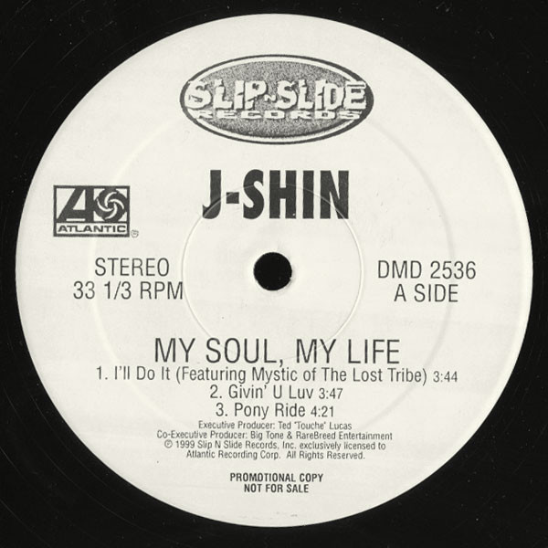 J-Shin – My Soul, My Life (1999, Promotional Copy, Vinyl) - Discogs