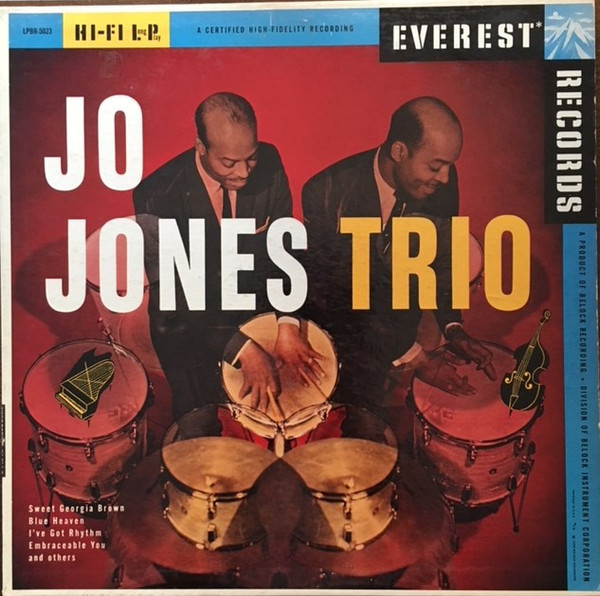 Jo Jones Trio – Jo Jones Trio (1958, Vinyl) - Discogs