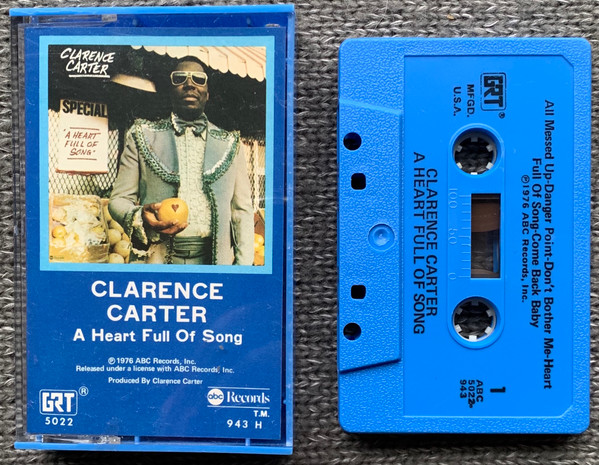 Clarence Carter – A Heart Full Of Song (1976, Vinyl) - Discogs