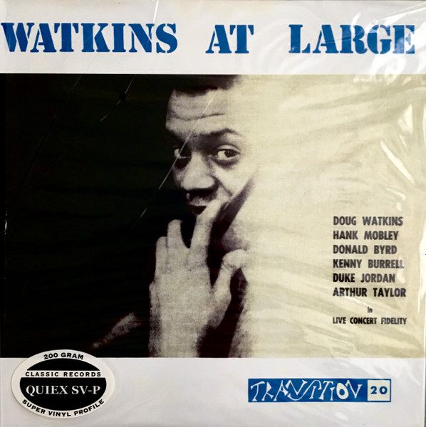 Doug Watkins – Watkins At Large (2004, 200g, Vinyl) - Discogs