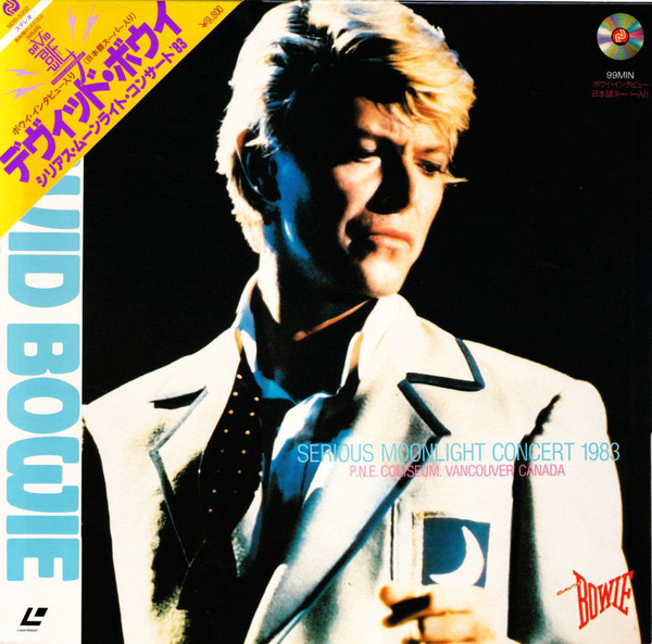 David Bowie – Serious Moonlight Concert 1983 (1984, CLV, Laserdisc 