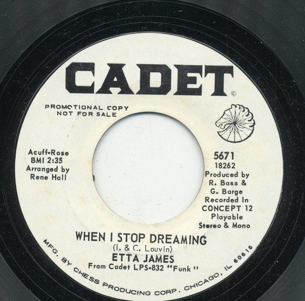 baixar álbum Etta James - When I Stop Dreaming Sound Of Love