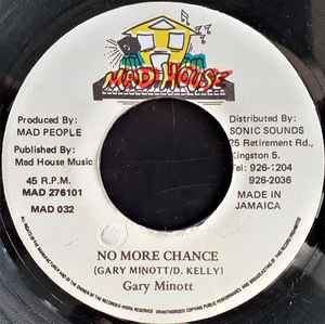 Gary Minott - No More Chance album cover