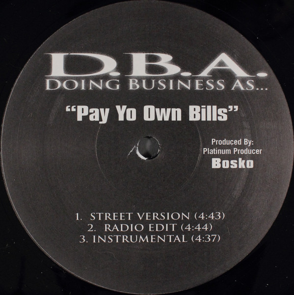 télécharger l'album DBA - Pay Yo Own Bills All Checks Are Clear