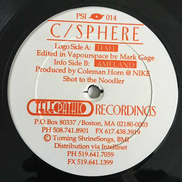 C/Sphere - Texel / Ameland | Telepathic Recordings (PSI 014)