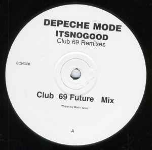 Depeche Mode - It's No Good (Club 69 Remixes) album cover