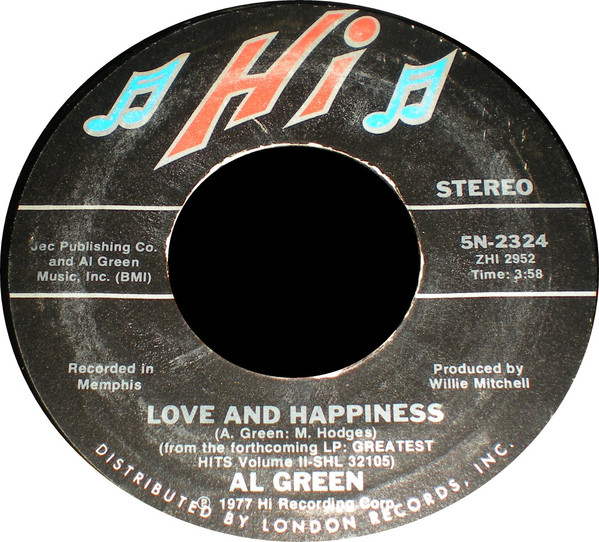 Al Green - Love And Happiness | Releases | Discogs