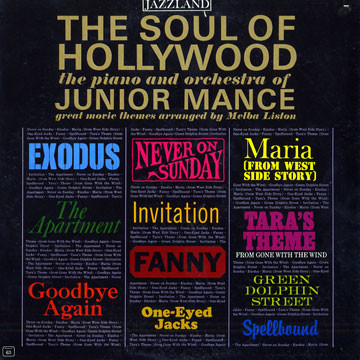 Junior Mance – The Soul Of Hollywood (1962, Vinyl) - Discogs