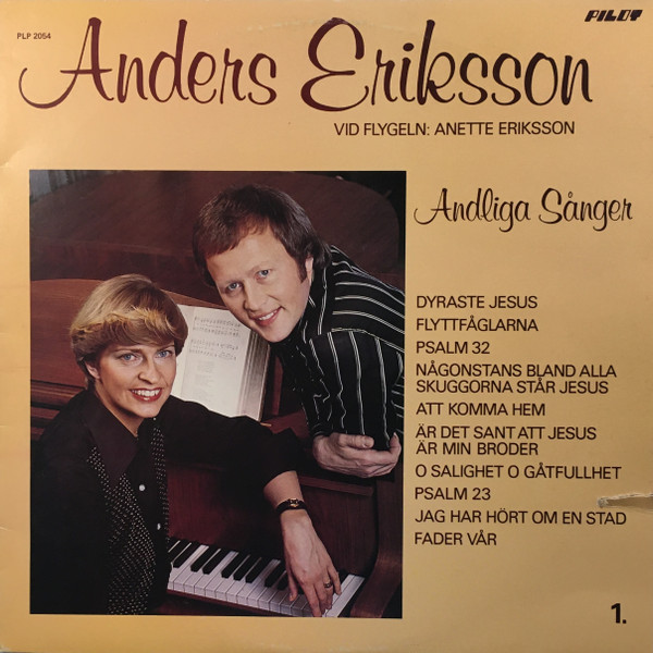 descargar álbum Vid Flygeln, Anette Eriksson - Andliga Sånger