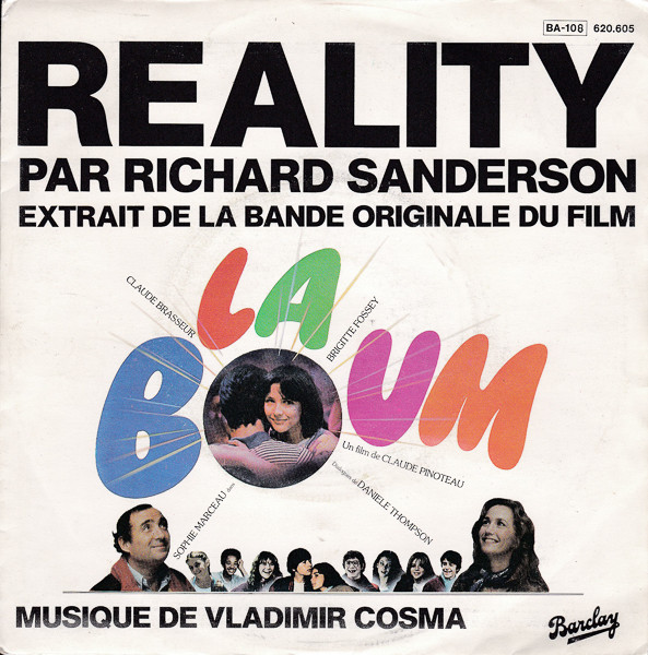 Richard Sanderson – Reality (1980, Vinyl) - Discogs